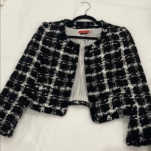 Alice & Olivia Tweed Blazer